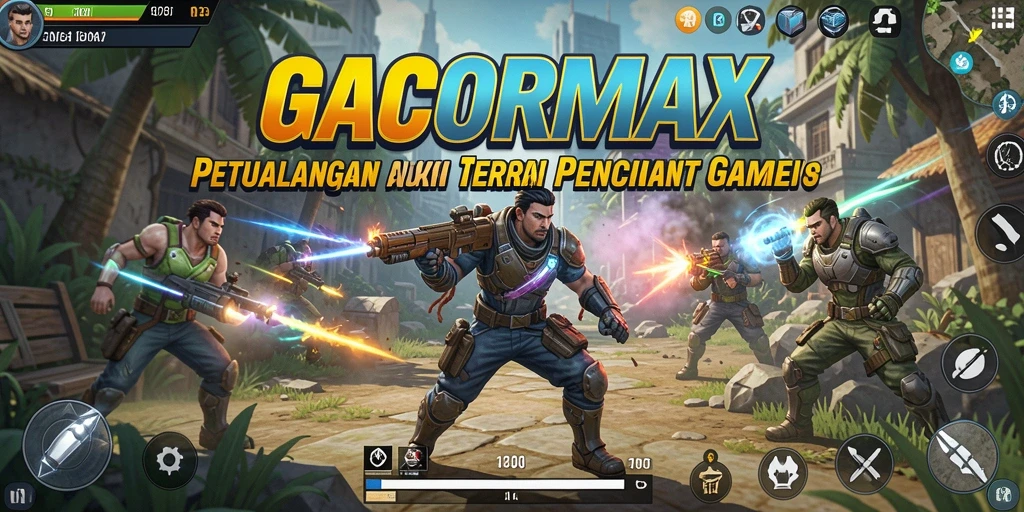 Tangkapan layar GACORMAX menampilkan aksi mendebarkan di medan perang.