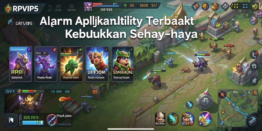 Tampilan antarmuka RPVIP5 yang rapi dan fungsional.