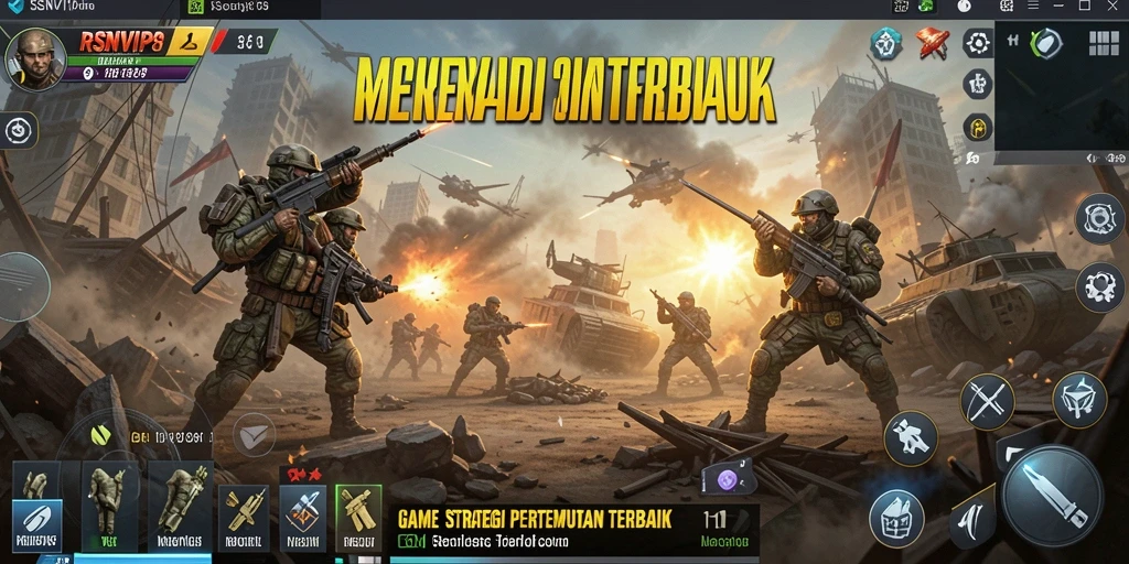 Gameplay mendebarkan di RSNVIP8 dengan strategi pertempuran yang intens.